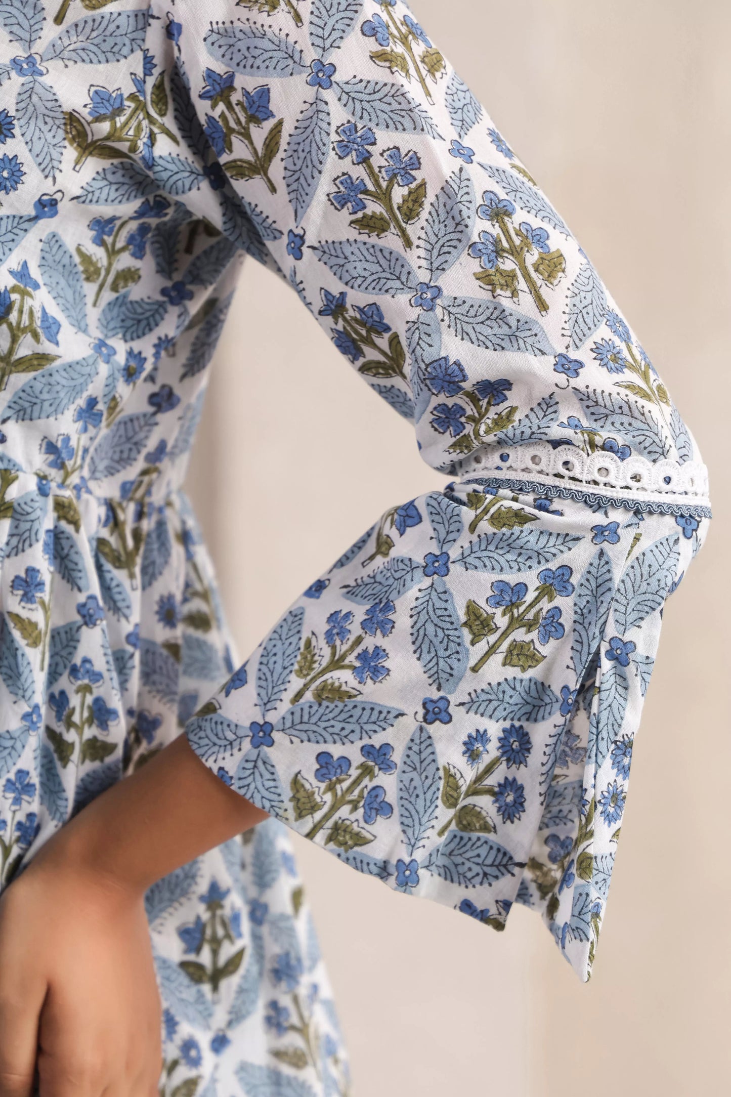 Blue Blossom Co-ord Set