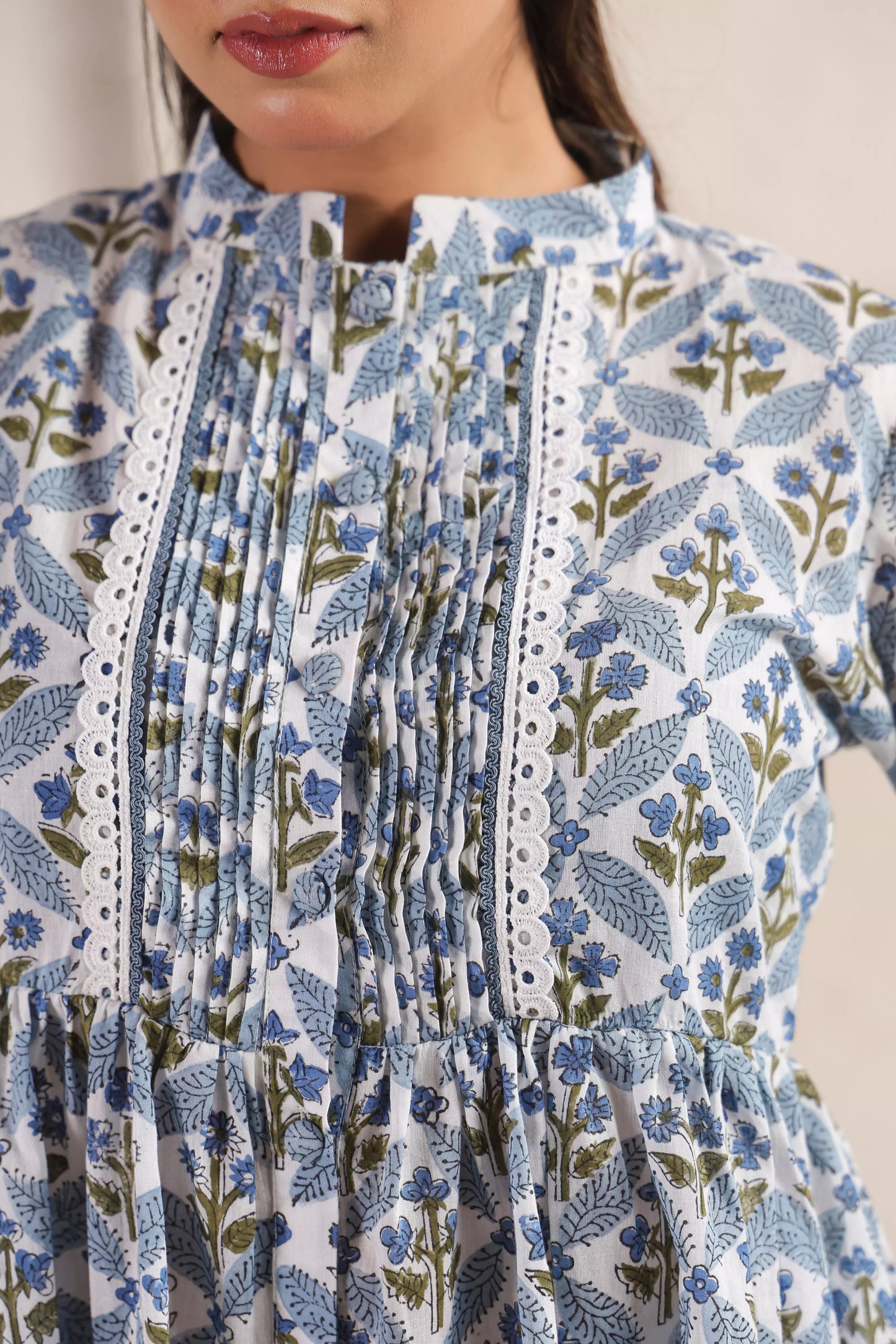 Blue Blossom Co-ord Set