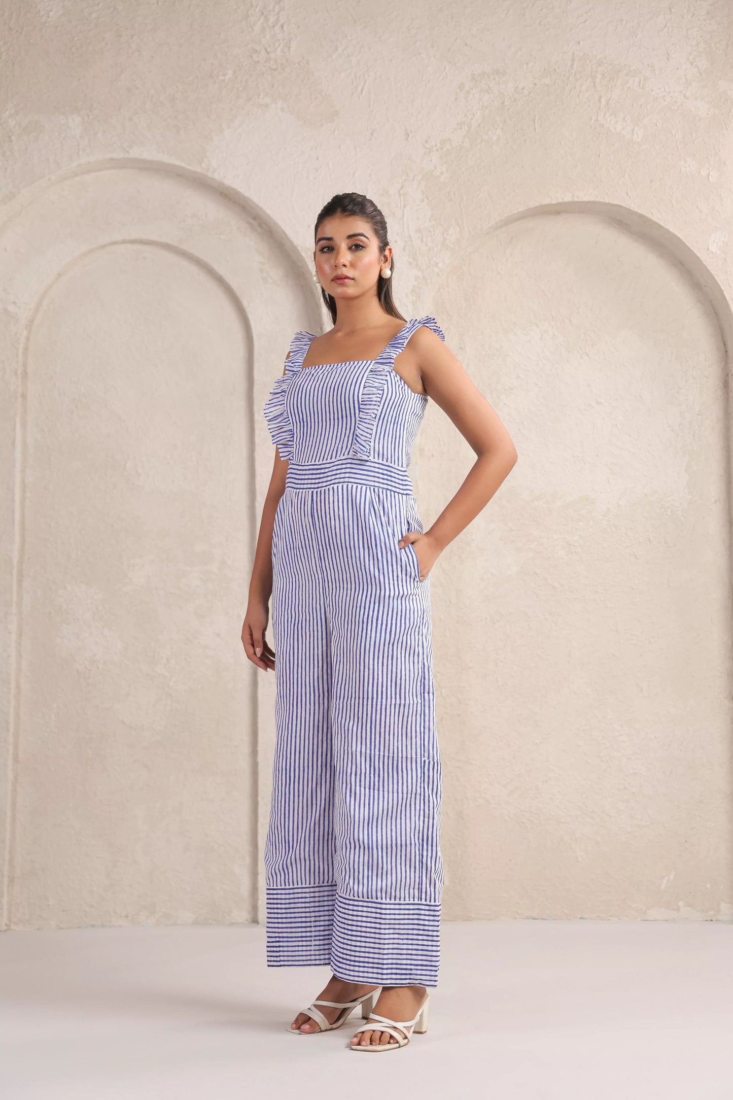 Blue Tide Jumpsuit