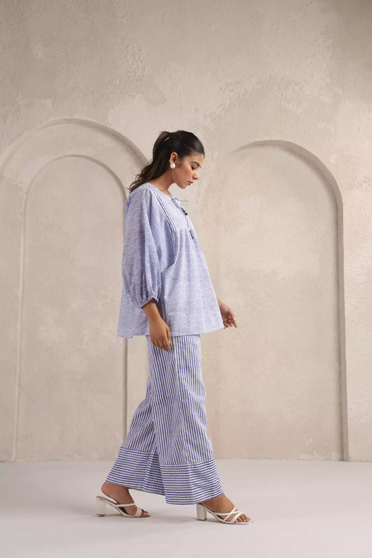 Indigo Wave Co-ord Set