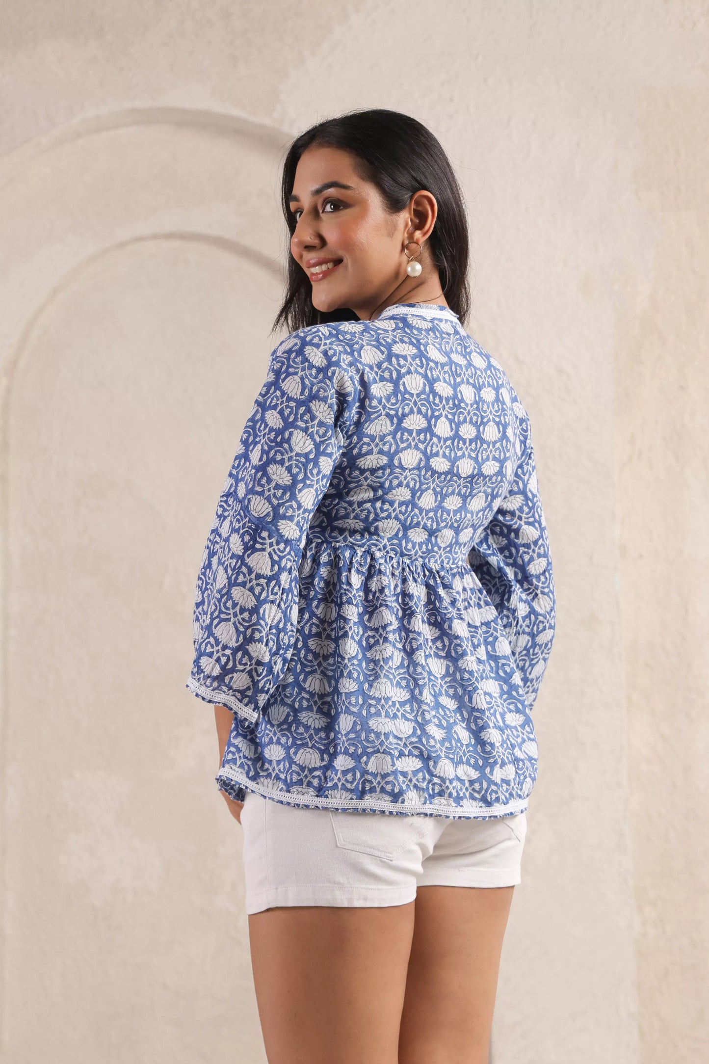 Lotus Wrap Top