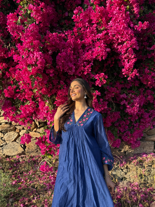 Mehru Chanderi Coord Set