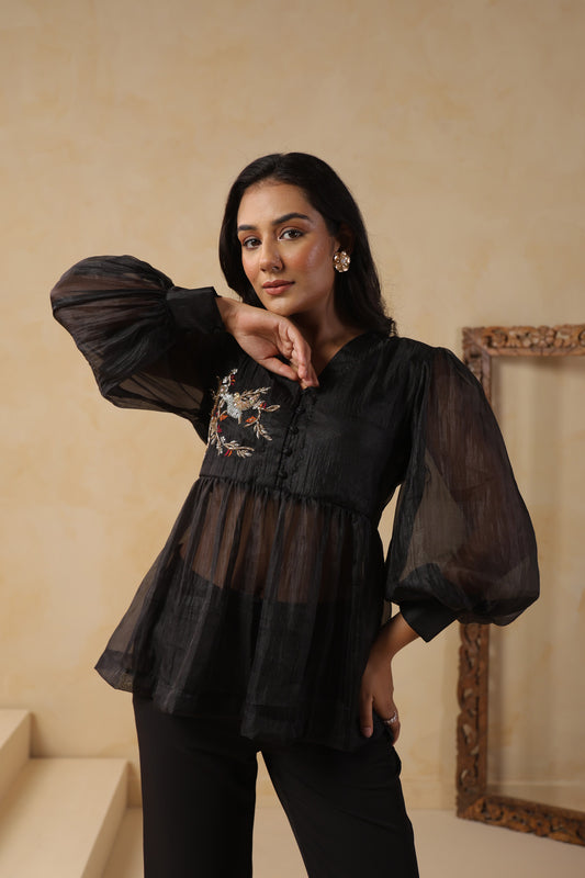 Kaari Hand-Embroidered Co-ord