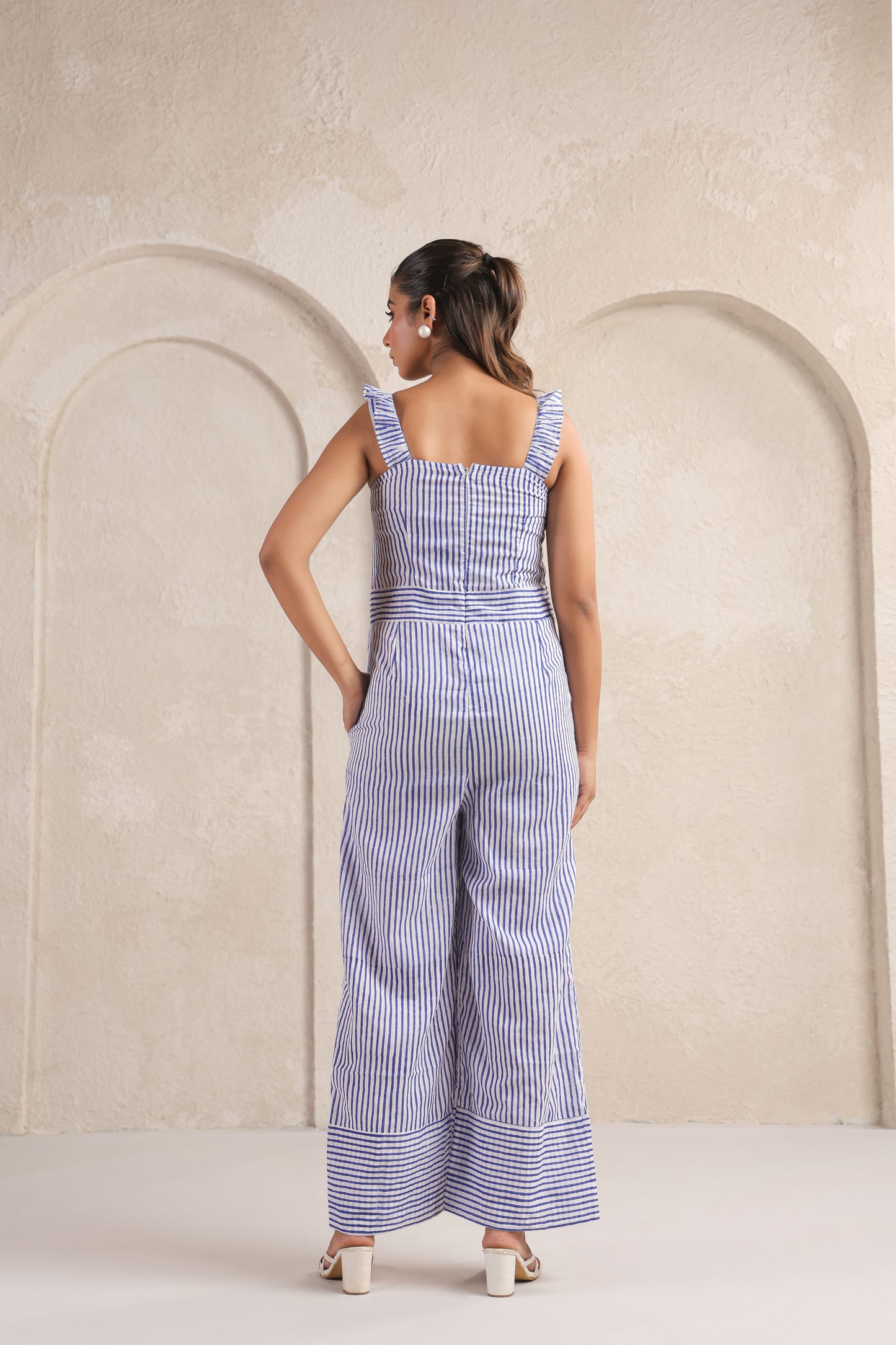 Blue Tide Jumpsuit