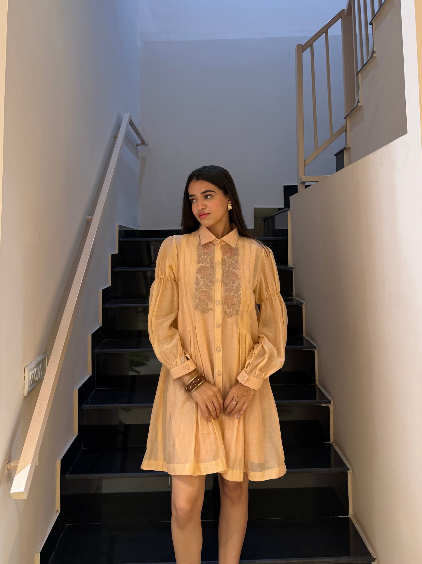 Peach Bloom Dress