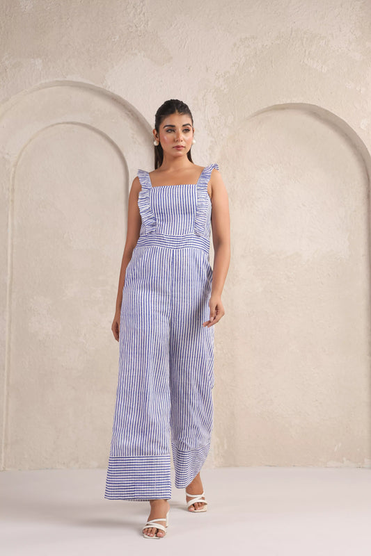 Blue Tide Jumpsuit