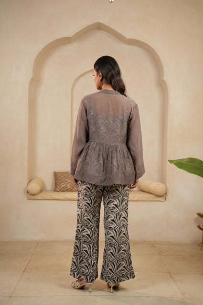 Terra Hand-block printed Coord