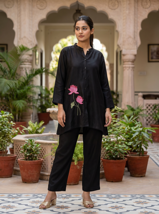 Black Lotus Co-ord Set