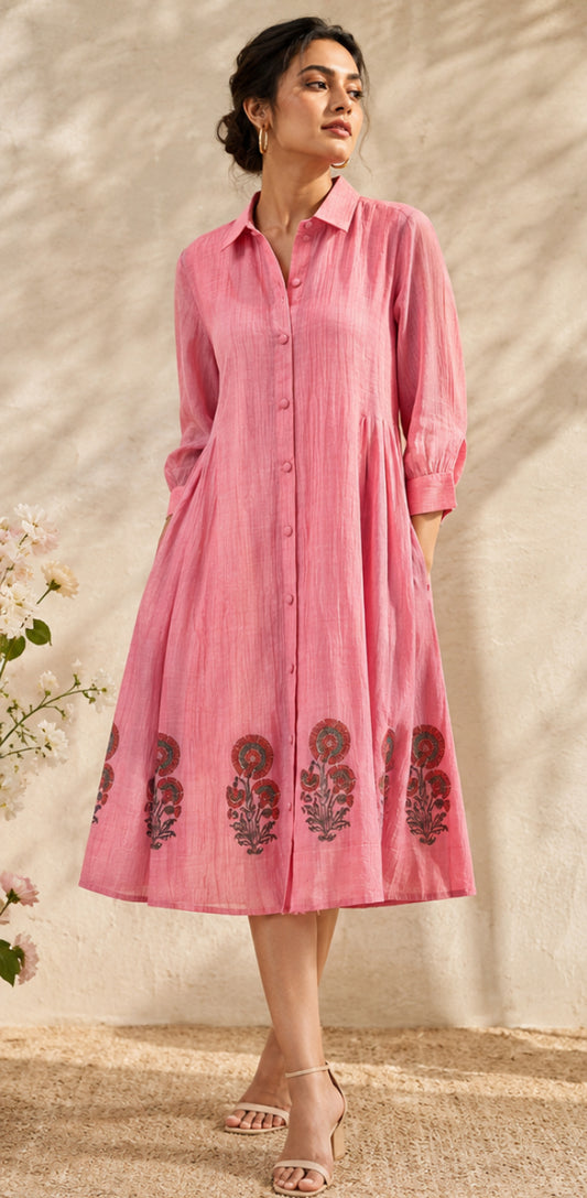 Gulabi Shirt Dress