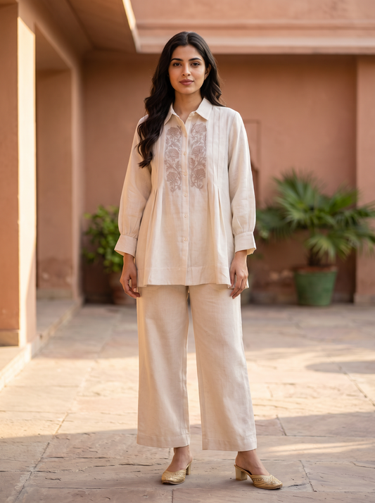 Sandstone Chanderi Co-ord