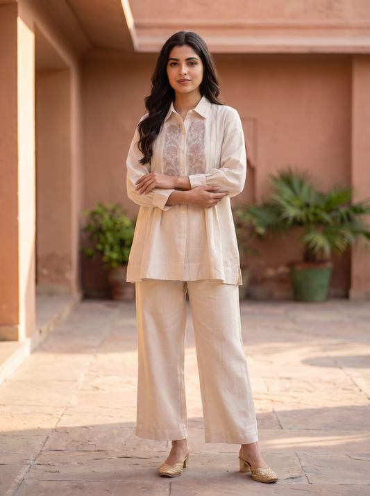 Sandstone Chanderi Co-ord