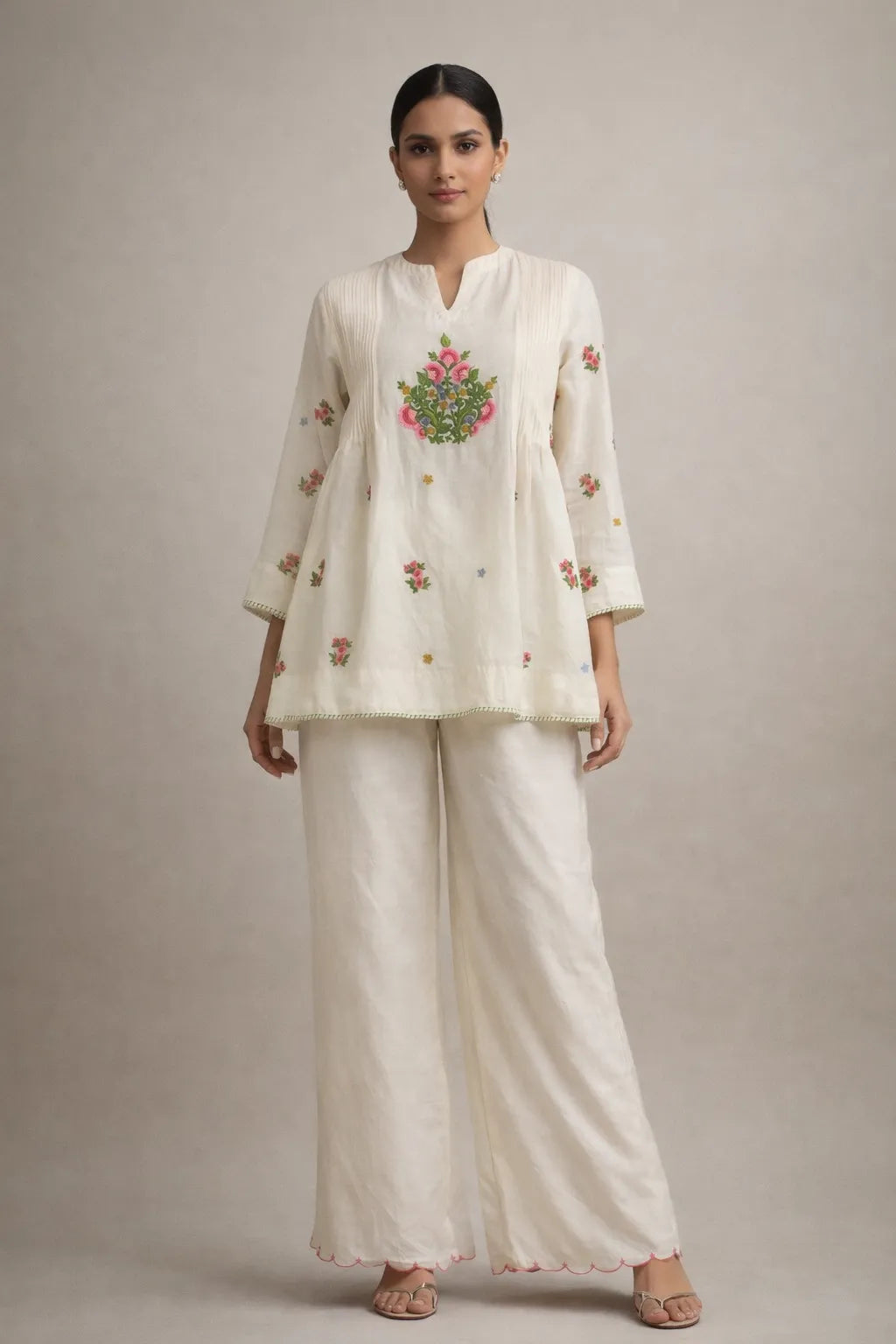 Jayanti Chanderi Co-ord Set