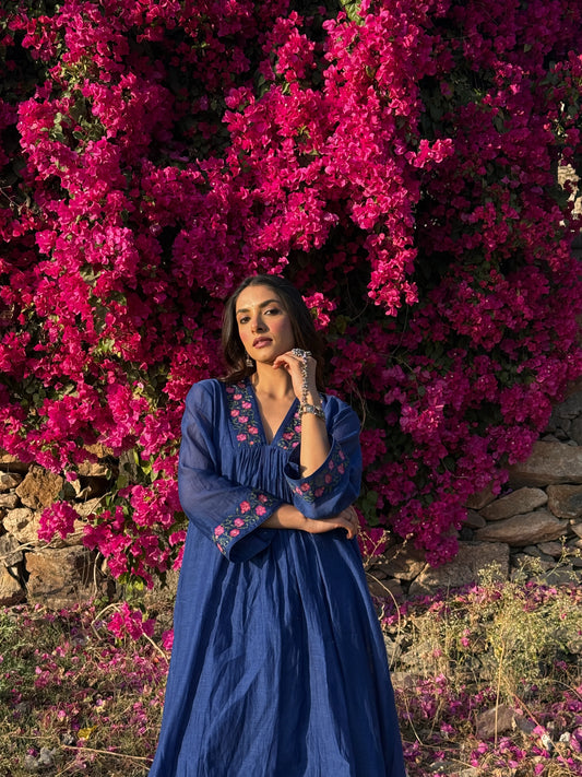 Mehru Chanderi Coord Set