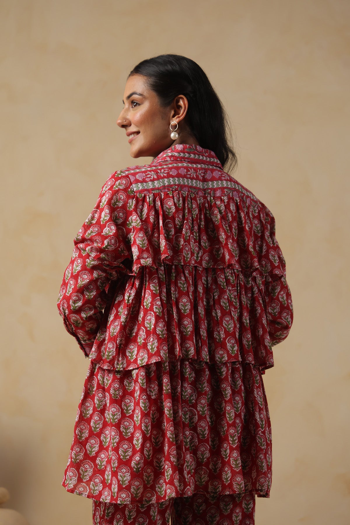 Gulmohar Frill Top