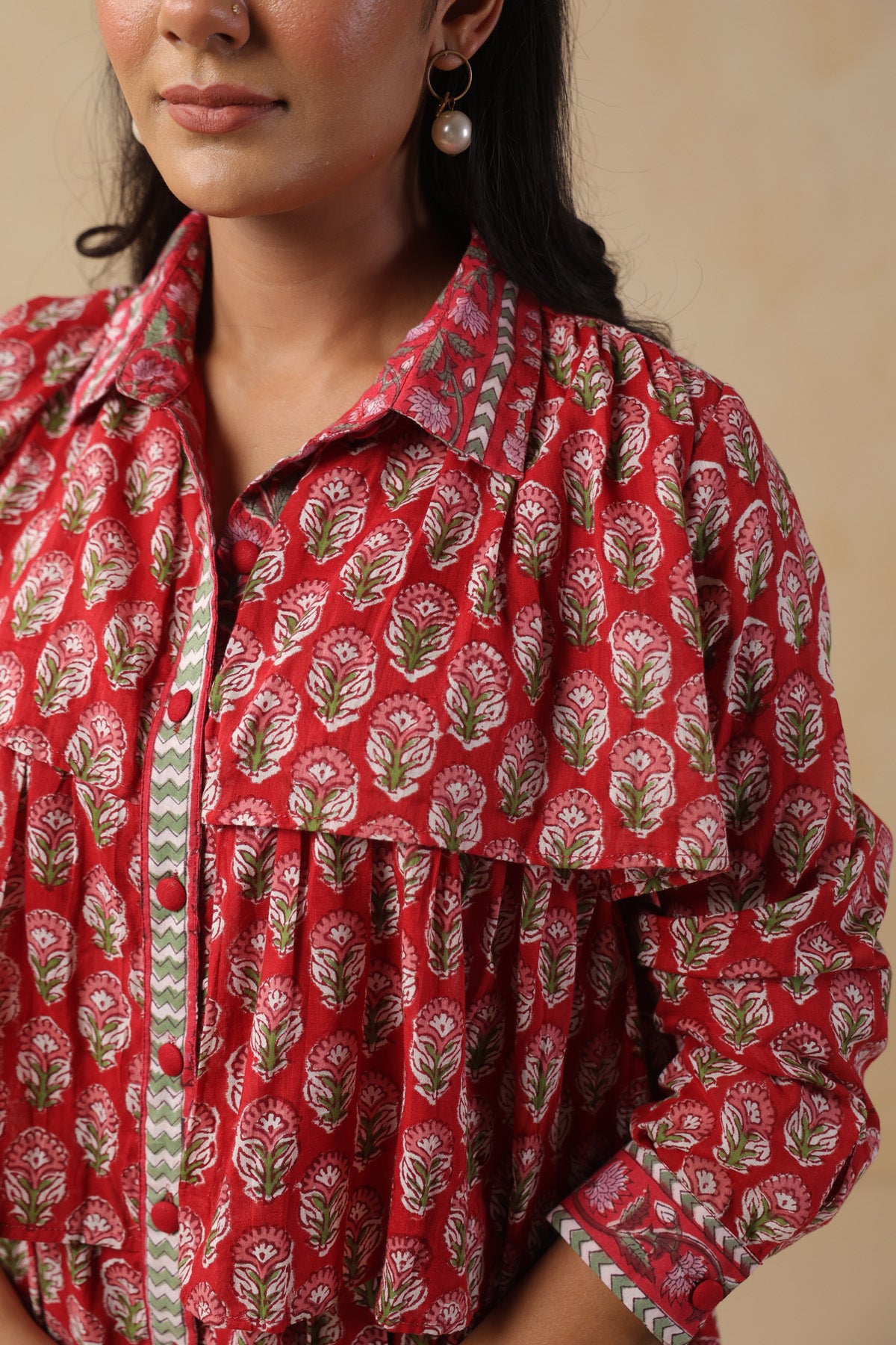 Gulmohar Frill Top